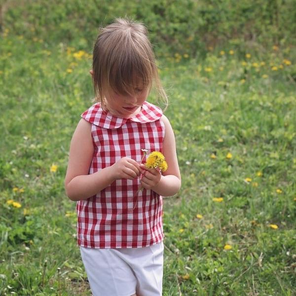 Margaret Blouse - Violett Valentine - Children Clothing - Boutique