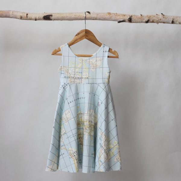 Map Swing Dresses