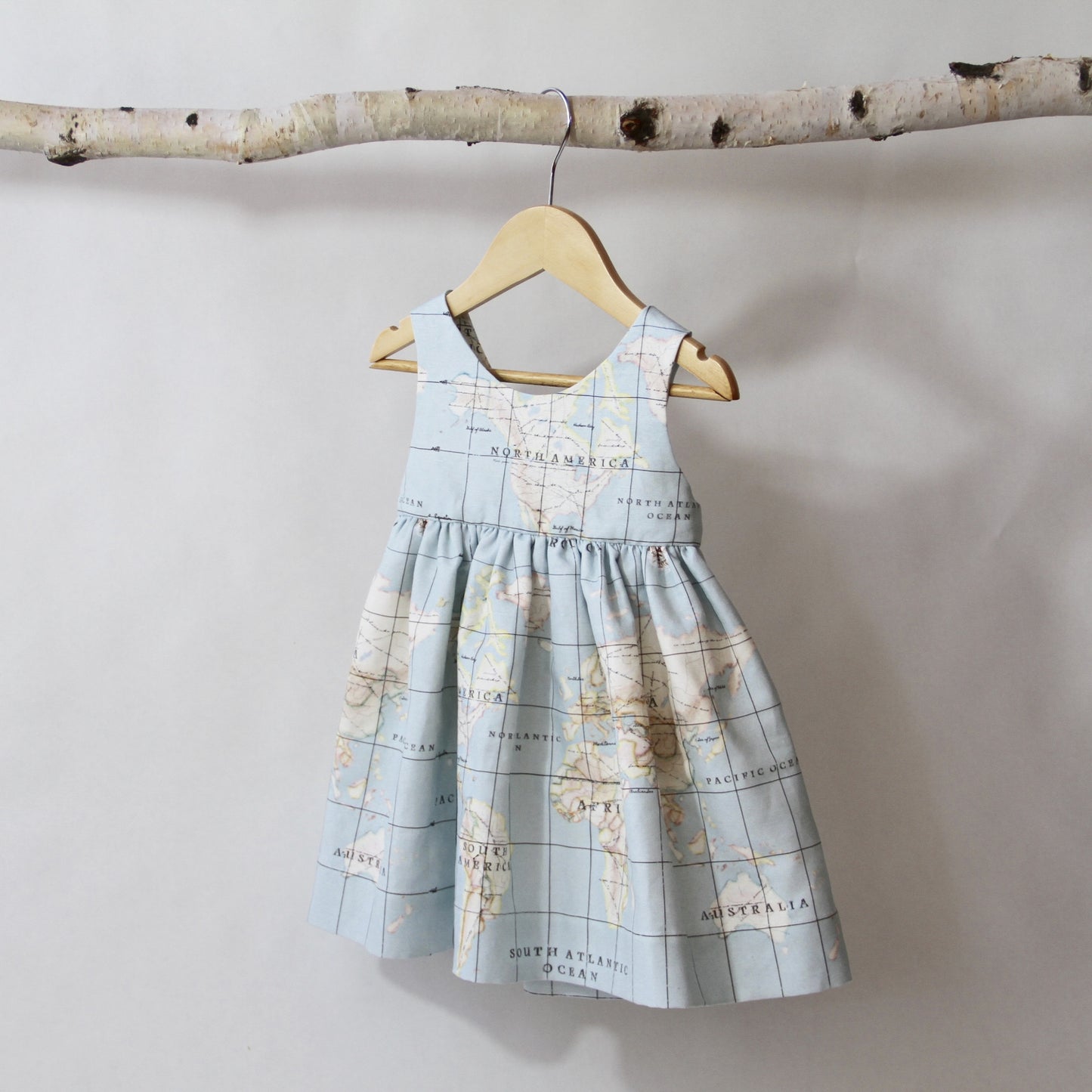 Signature Map Dress - Violett Valentine - Children Clothing - Boutique