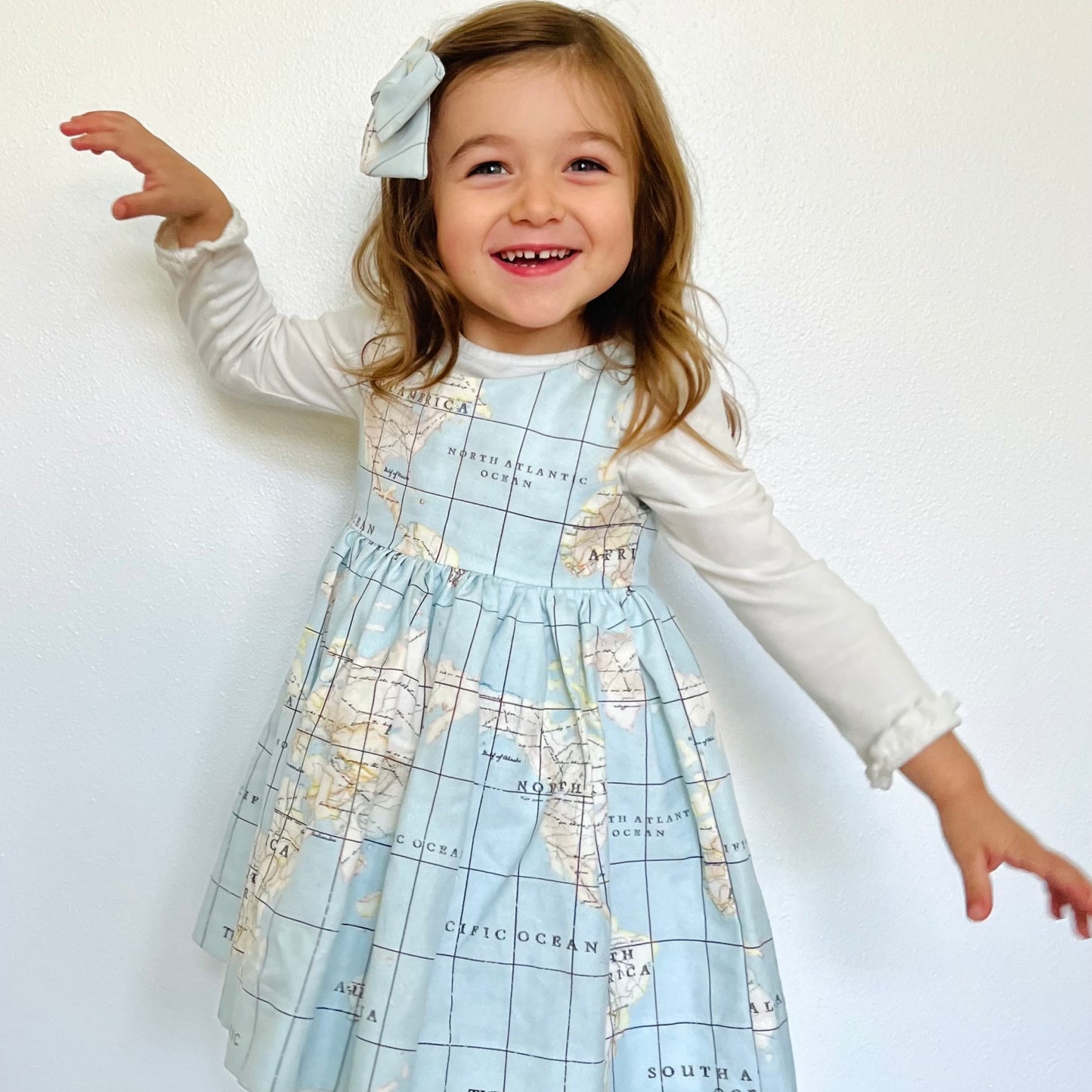 Signature Map Dress